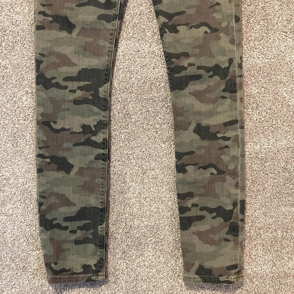 NWOT Hudson Barbara High Waist Super Skinny Jeans Camo 25 - Picture 4 of 16